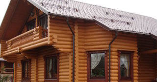 Строительство дома из оцилиндрованного бревна в белебее - от 133432 рублей
