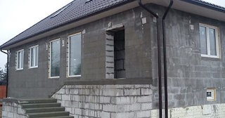 Фасад из газобетона для дома в белебее - Строй-Блб, качественная отделка от 2053 руб.