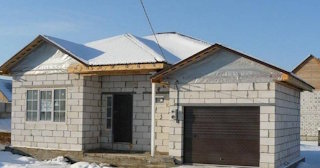 Одноэтажные дома из пеноблоков под ключ в белебее - от 133432 рублей